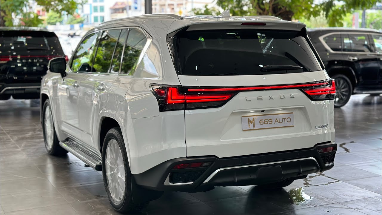 2024 Lexus LX600 F Sport  - Ultra Luxury SUV | Interior and Exterior White Color