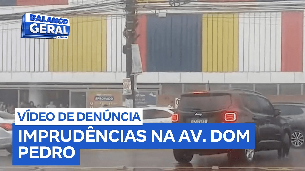 Condutores denunciam imprudências constantes e desrespeito às leis em avenida no bairro Dom Pedro