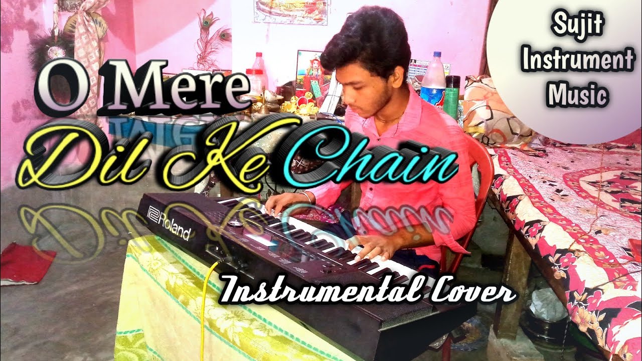 O mere dil ke chain । instrumental cover । roland ex 20(saxophone)। Sujit instrument music