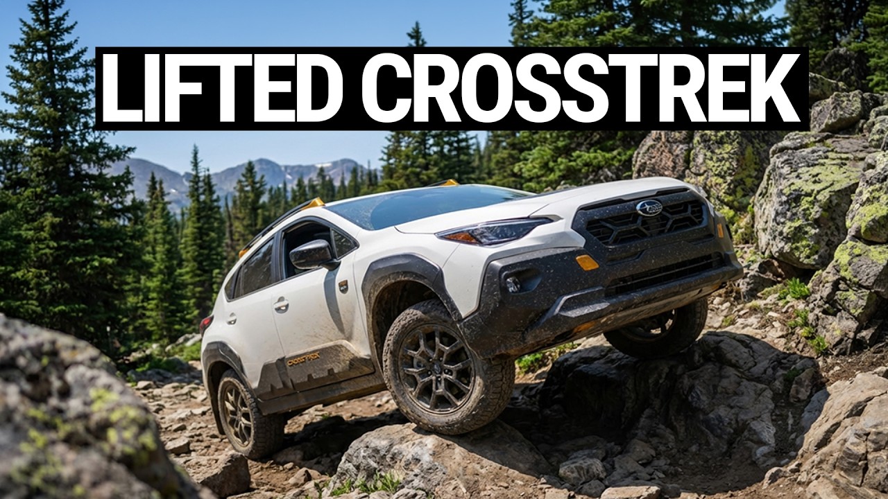 Lifted Crosstrek Wilderness Offroad - Ironman Suspension Test