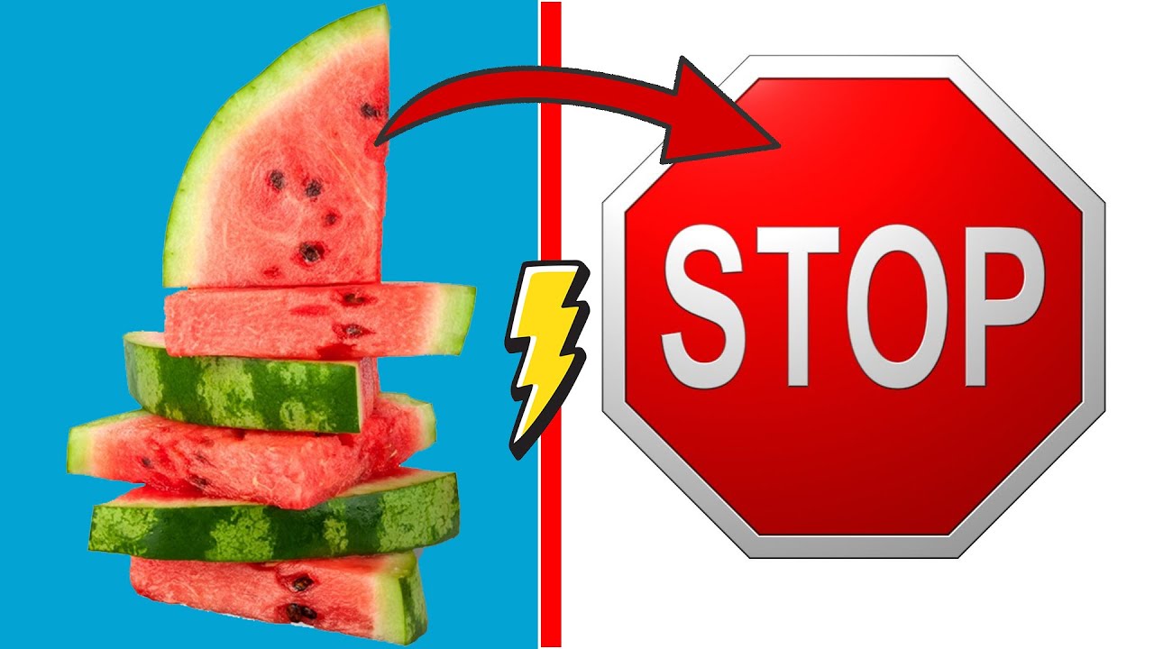 ACHTUNG: Wenn du DAS bei einer Wassermelone siehst, solltest du sie NICHT essen 🍉