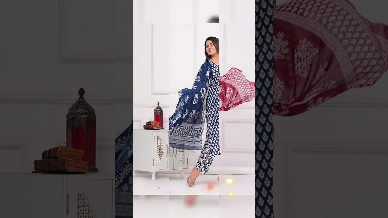 Pure cotton suit design 2024#cottonsuits #suitdesign#shortsvideo