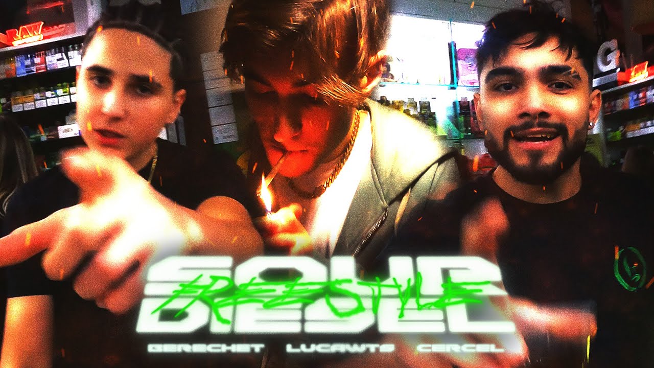BERECHET, lucawts & CERCEL - SOUR DIESEL FREESTYLE (OFFICIAL VIDEO)