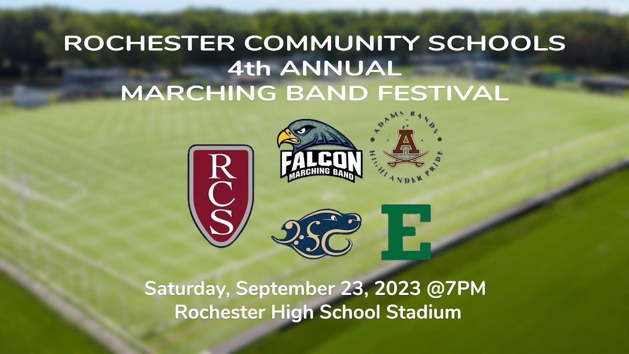 2023 Rochester Community Schools Marching Band Festival