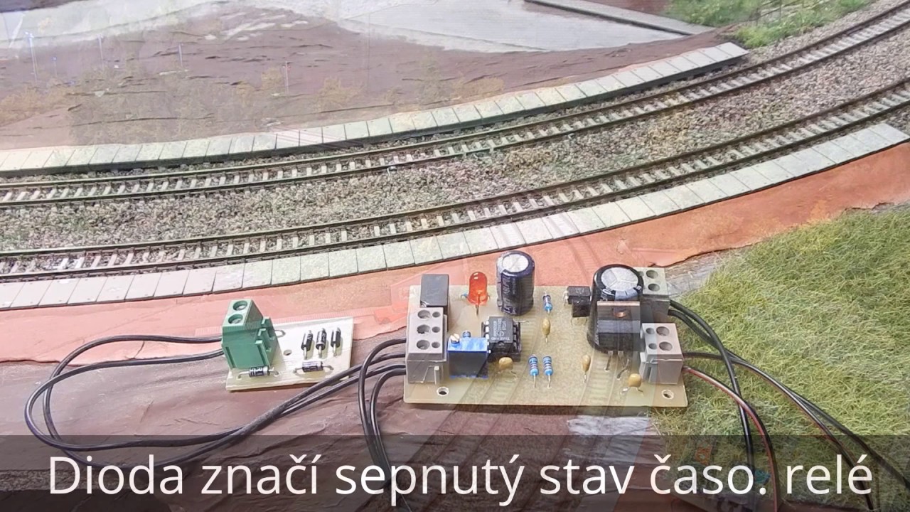 Modelové kolejiště DCC 1:120 TT