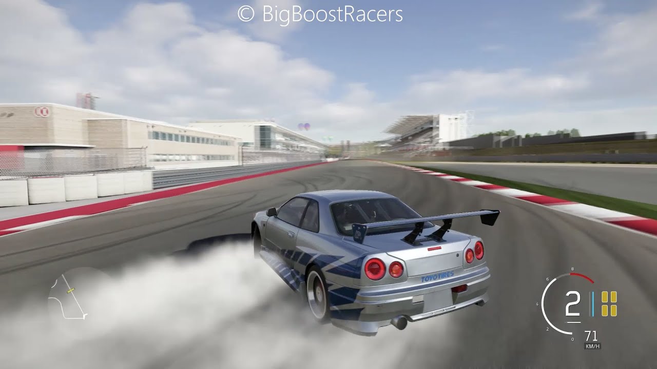 Forza Motorsport 6 Paul Walker's Nissan Skyline GTR R34 Gameplay