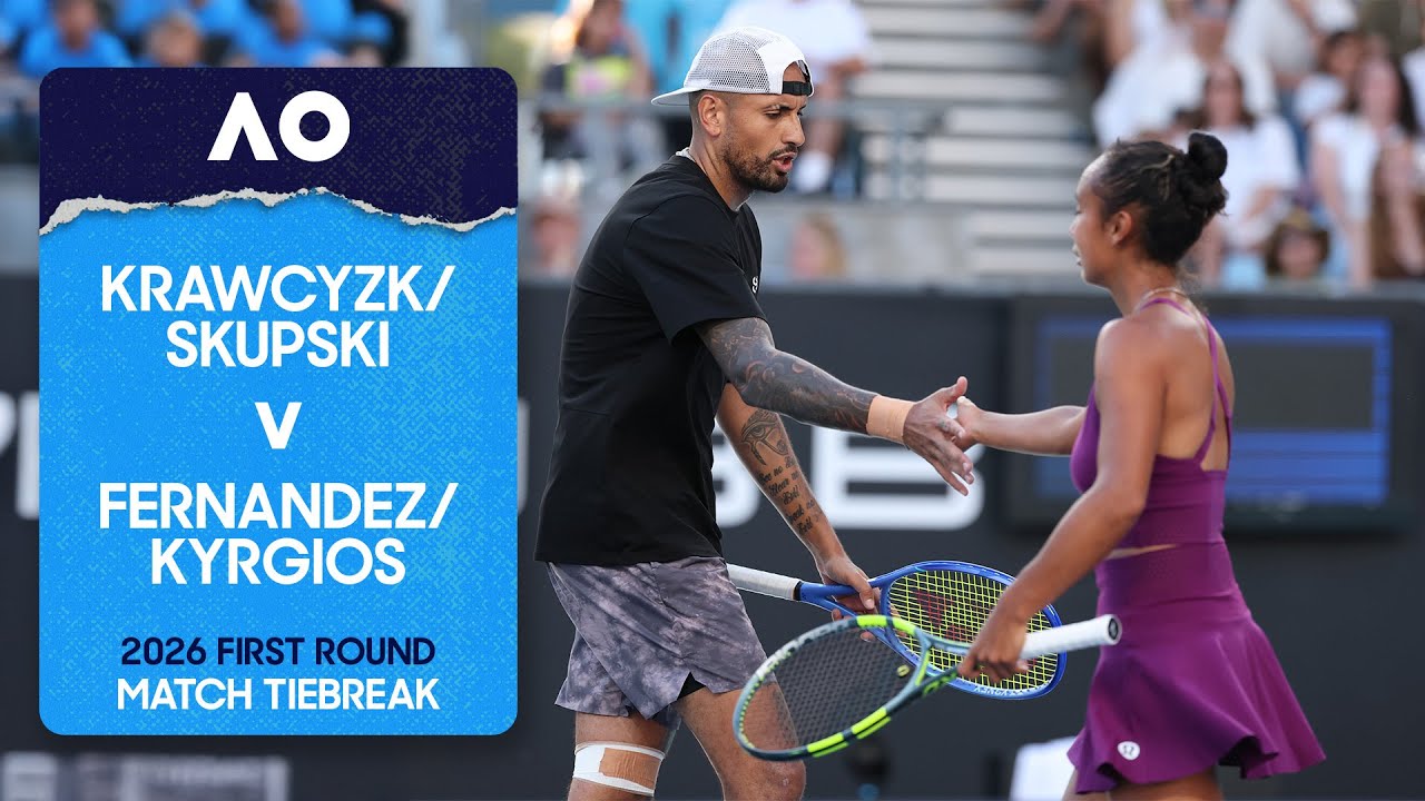 Krawcyzk/Skupski v Fernandez/Kyrgios Match Tiebreak | Australian Open 2026 First Round