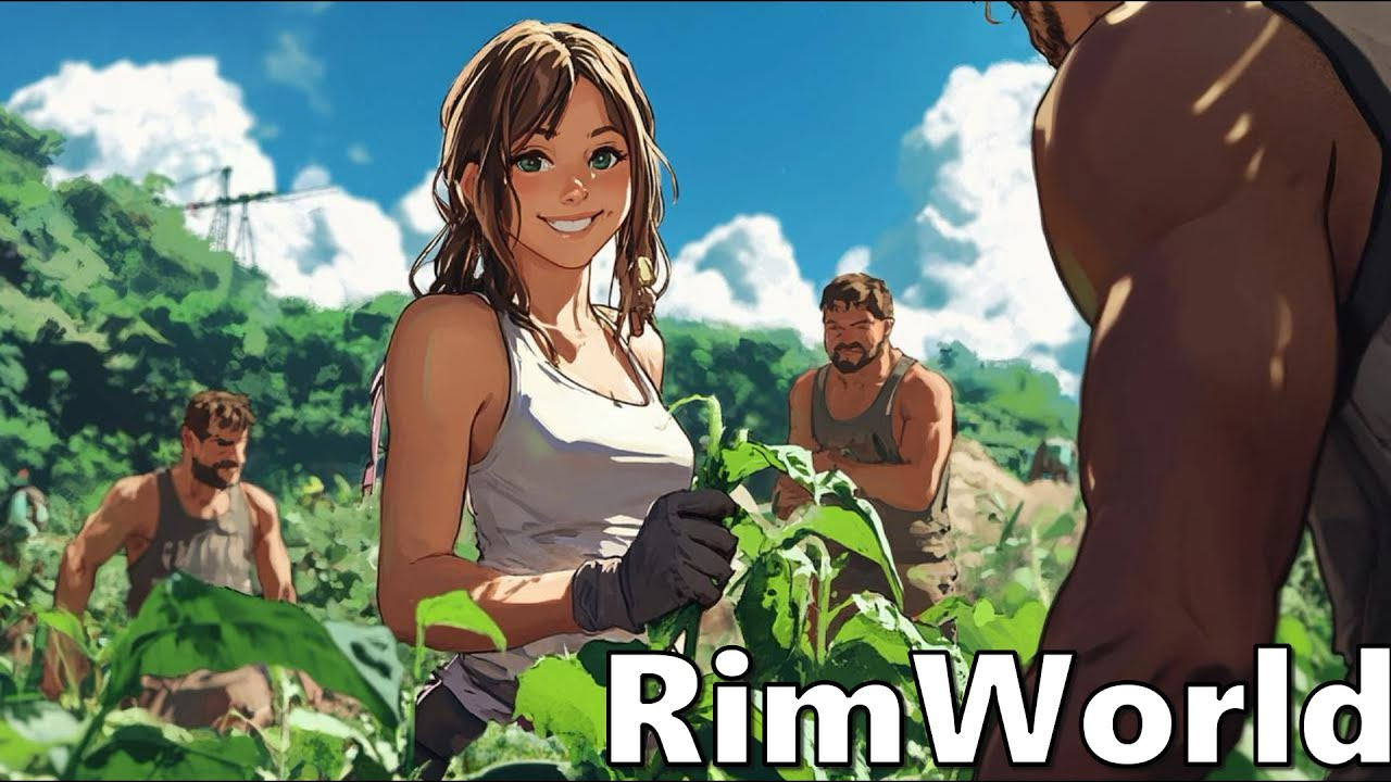 💙💛 RimWorld #27 ВИЖИВАННЯ НА МЕЖІ і Нашестя курей Нічний РАДІО стрім - відпочиваємо рекордний онлайн