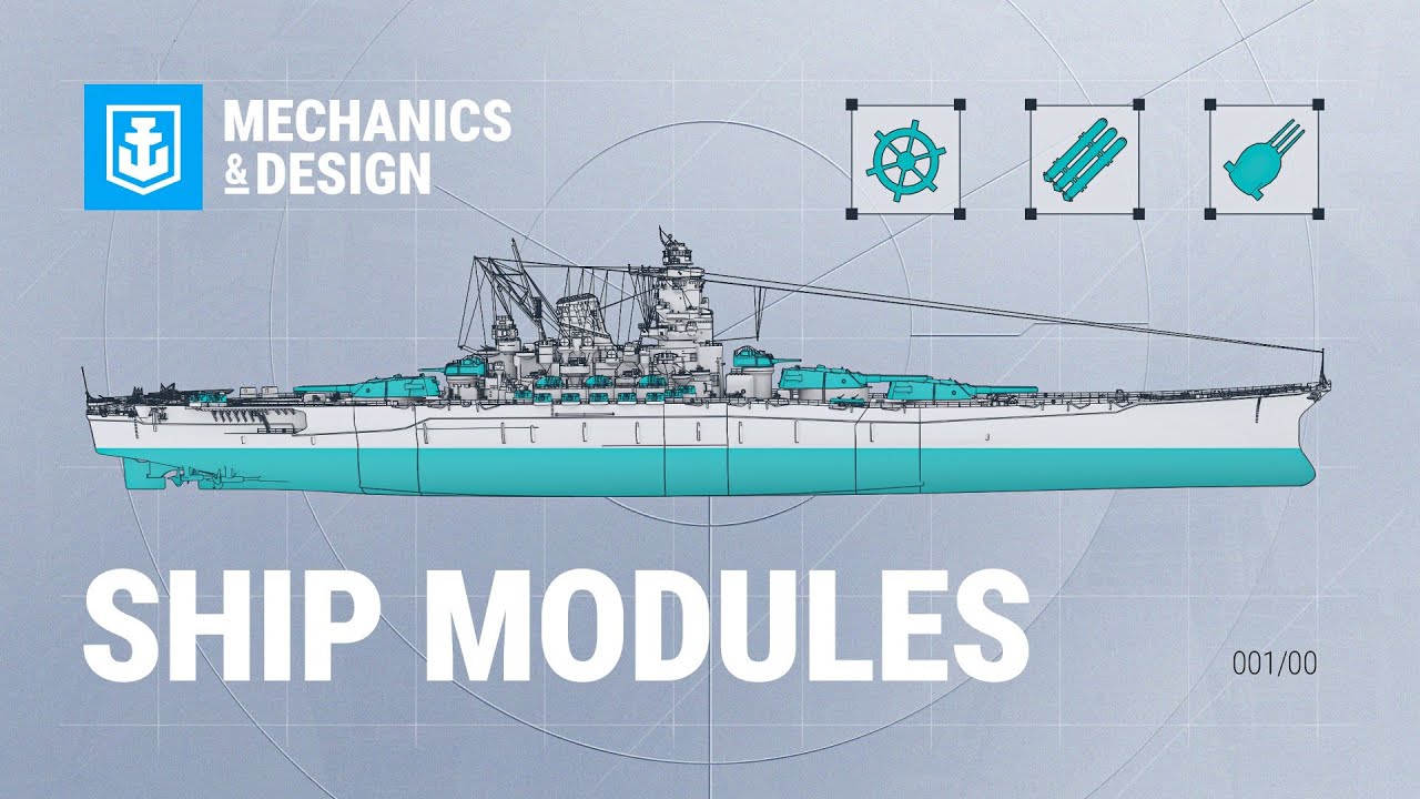 Mechanics & Design: Ship Modules | World of Warships