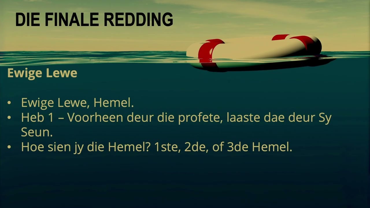 28 September 2025 Aanlyn Diens - Verlossing - Week 4