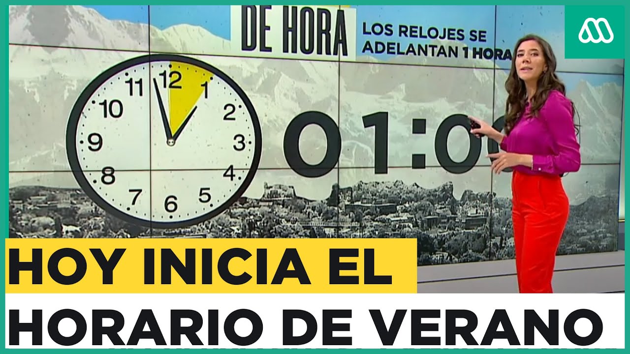¡El cambio de hora es hoy!: Conozca cómo debe ajustar su reloj al horario de verano