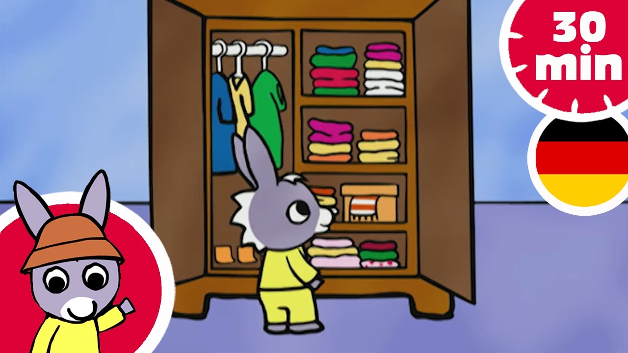 🧦 Trotro zieht sich selbst an 👕👖 - Kartoon für Baby