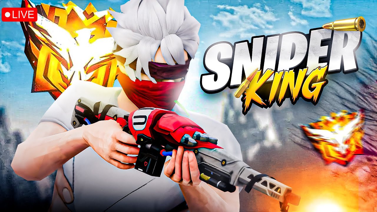 DISHAN IS BACK ☠ WITH SNIPER KING🔴LIVE #freefire #tondegamer #shortsfeed #dishangaming #nstwinsff