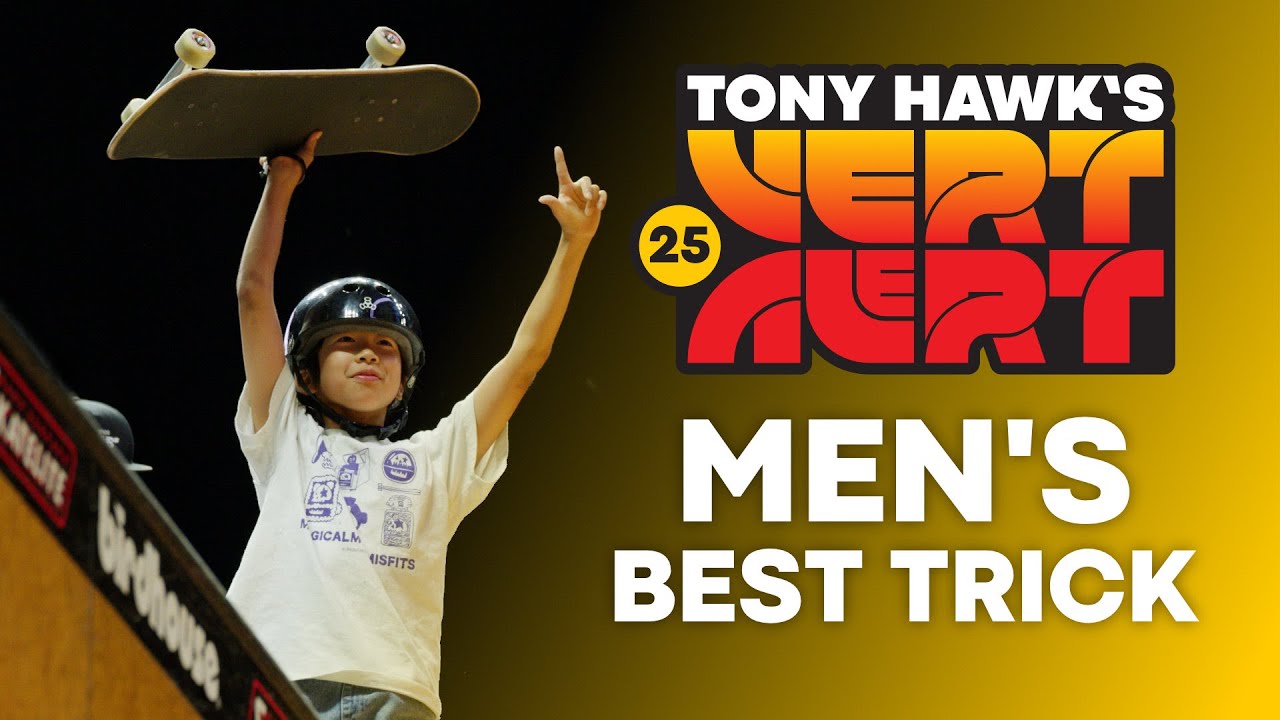 Tony Hawk's Vert Alert Mens Best Trick
