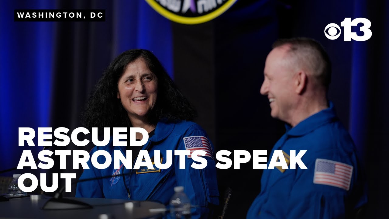 Rescued astronaut thanks Trump, Musk in first interview since returning to Earth