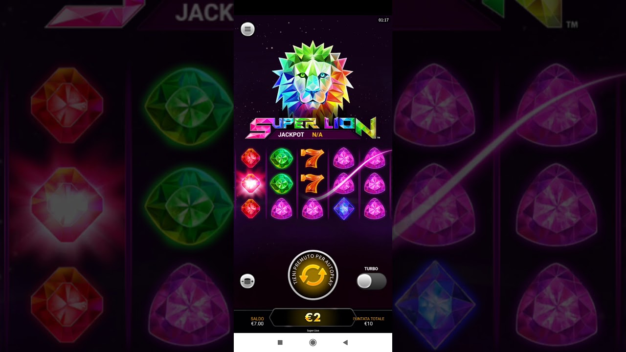 SLOT ONLINE ITA, super Lion ,badget 50 euro, Bet pazzo