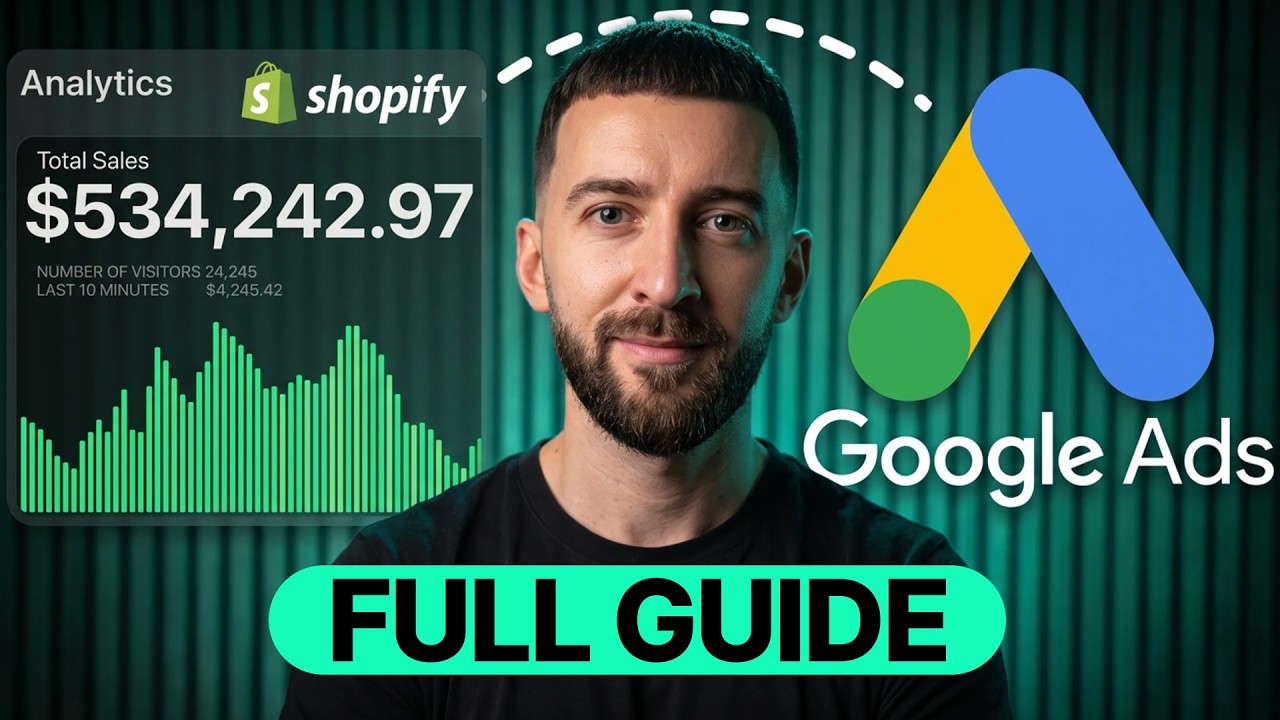 Shopify Google Shopping Ads Full Tutorial (2027)
