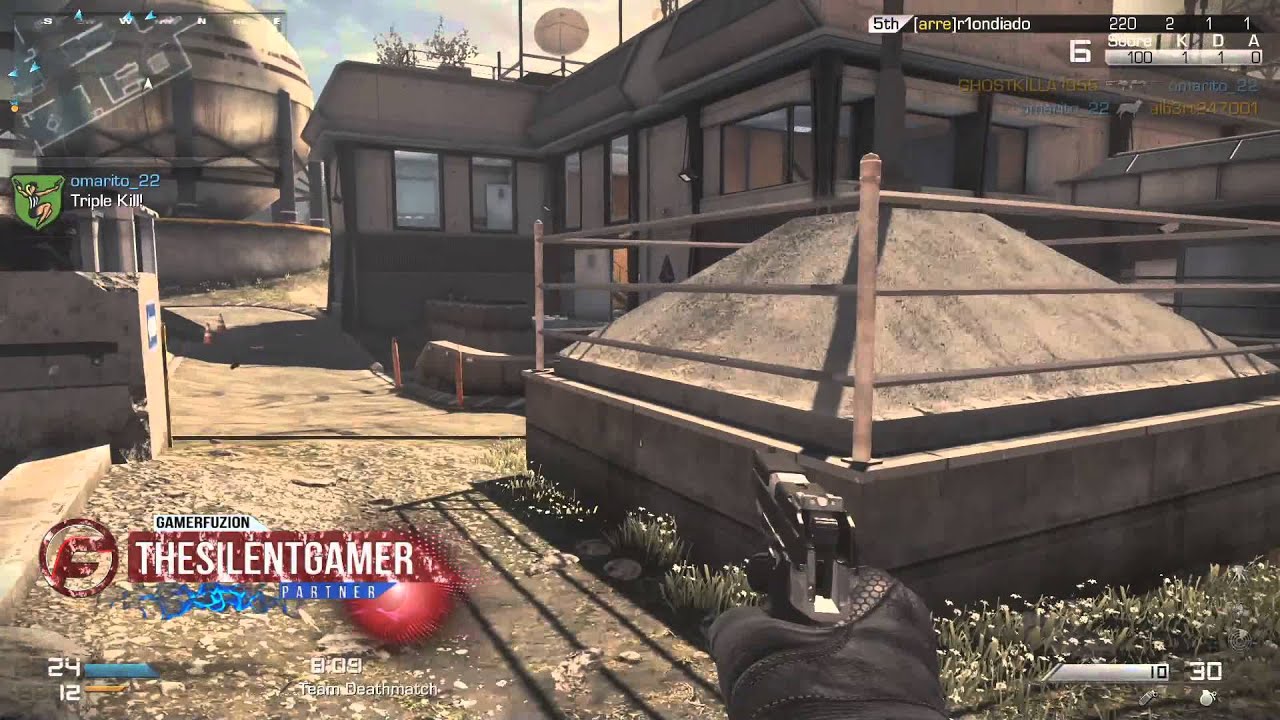Call of Duty Ghosts Onslaught DLC Trial Multiplayer Gameplay 4(No Commentary)