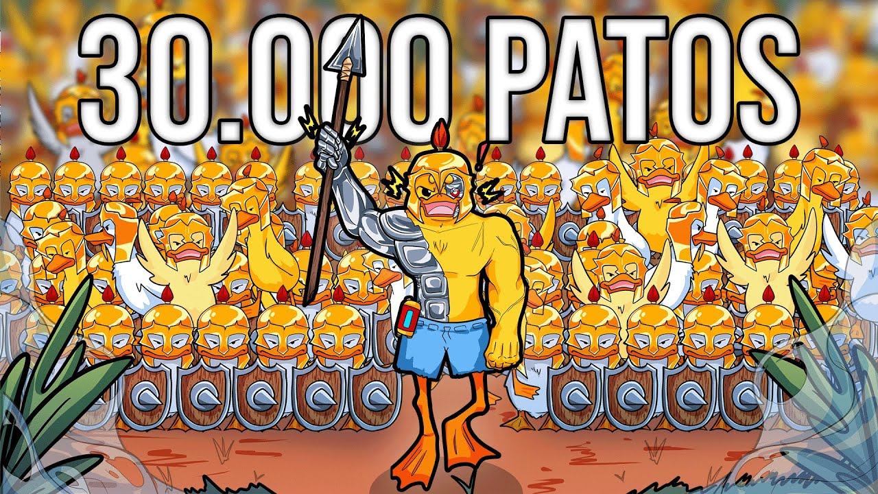 CONVOCO a 30.000 PATOS para una GRAN BATALLA
