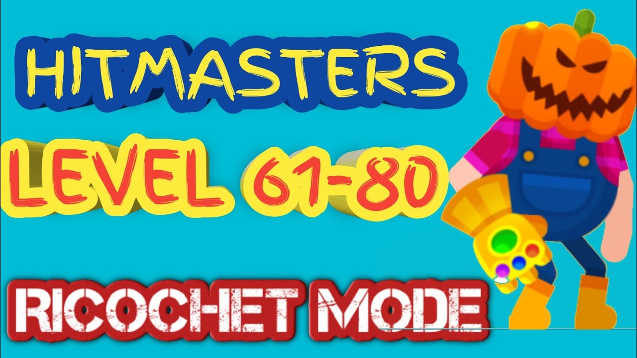 Hitmaster ricochet mode Level 61-80 gameplay ll LOOKUP GAMING ll DAILY VIDEO ll SUBSCRIBE NOW