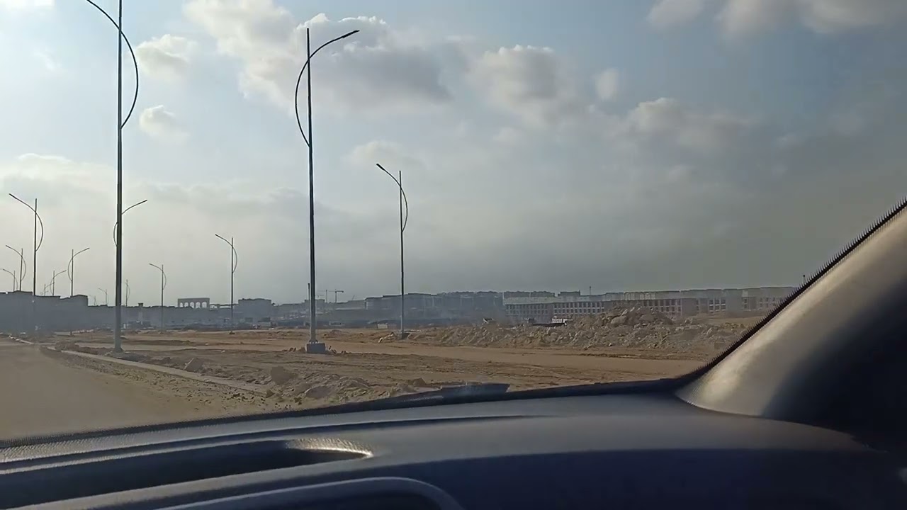 الشوارع حول كمبوند أوديسيا و ريبورتاج و جرين سكوير مستقبل سيتى يناير 24