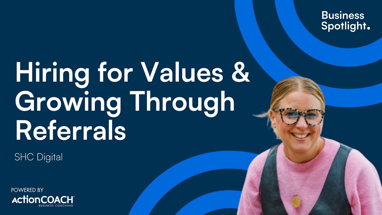 HIRING FOR VALUES & GROWING THROUGH REFERRALS | With Sally Hawkesford | The Business Spotlight