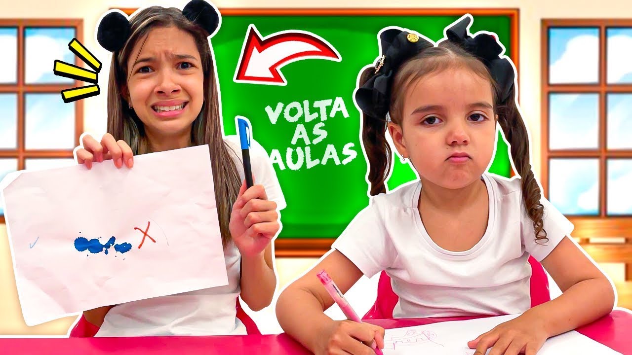Manu aprende como ser uma boa amiga na escola