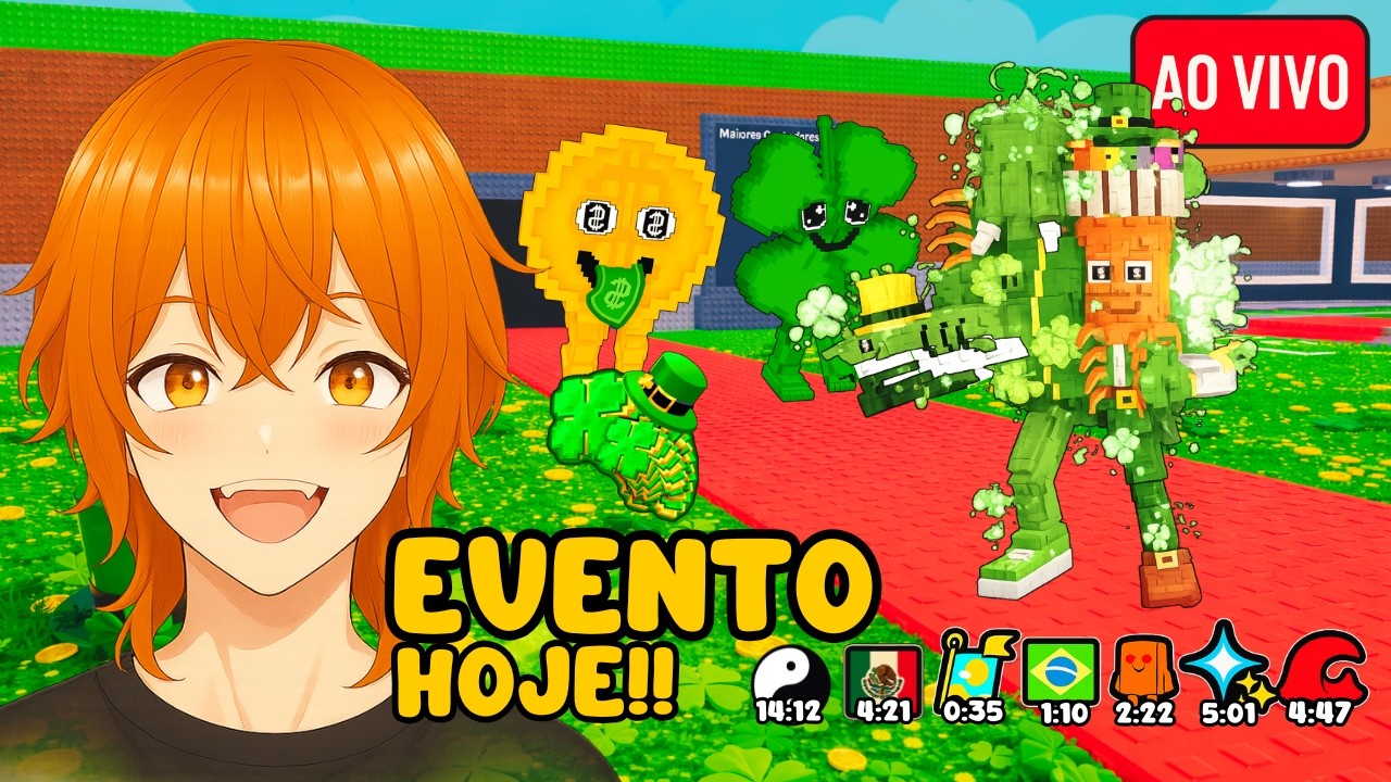 EVENTO ROUBE UM BRAINROT HOJE!! 💙 XD AO VIVO