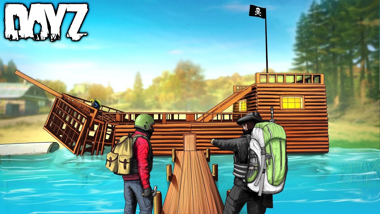 I Built the most INSANE BOAT BASE in DayZ!!