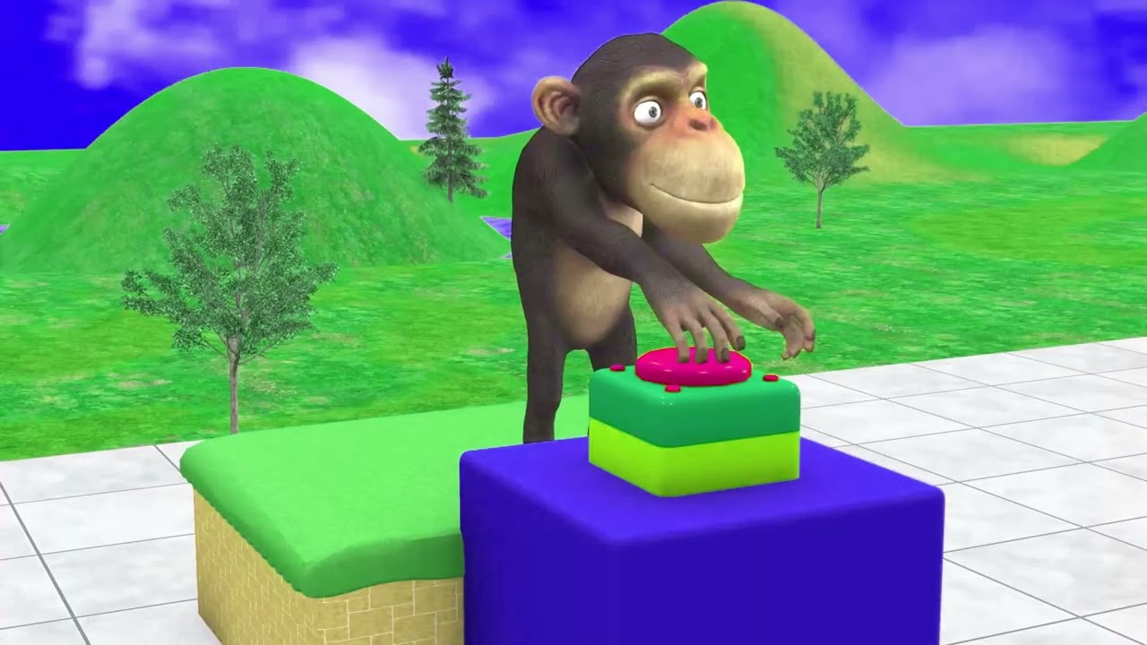 Long Slide Game for 3d Animals_ Cow Elephant Tiger Gorilla Hippo. Funny 3d Paint Animals _ Cage Game
