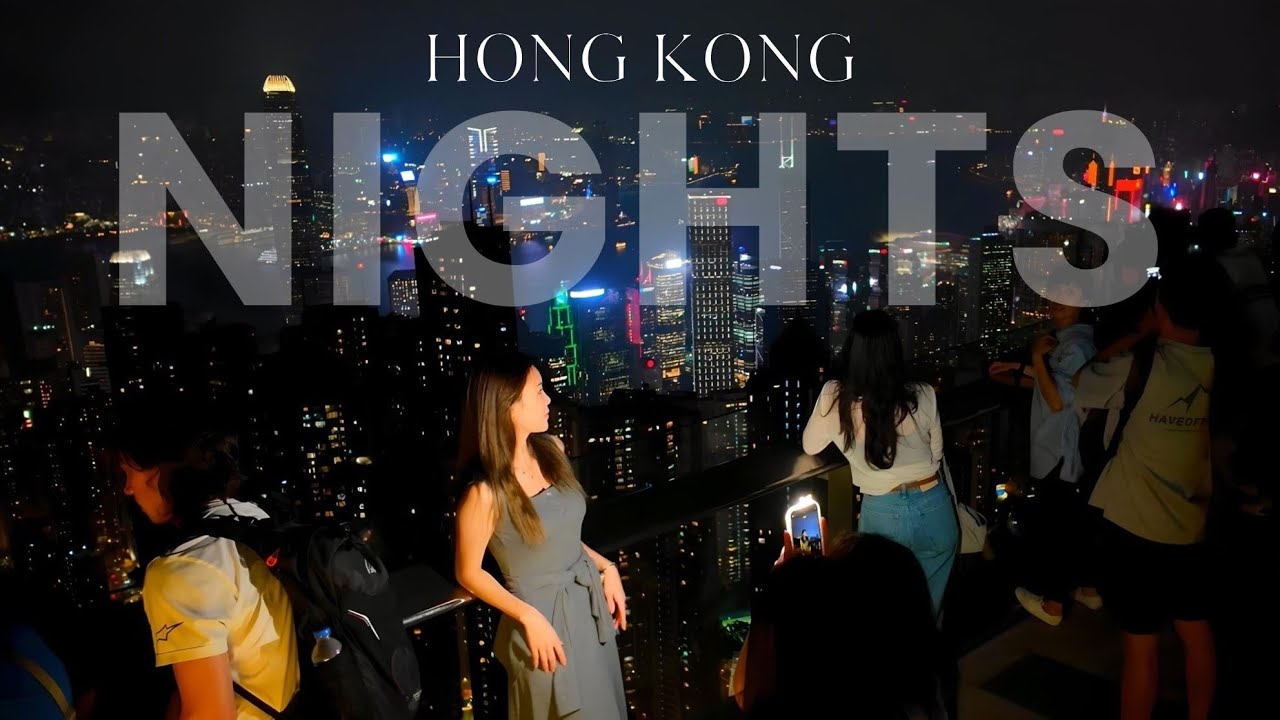 Night Life in Hong Kong 🇨🇳 Kowloon to Central After Dark Street Vibes and Gin Bars 香港