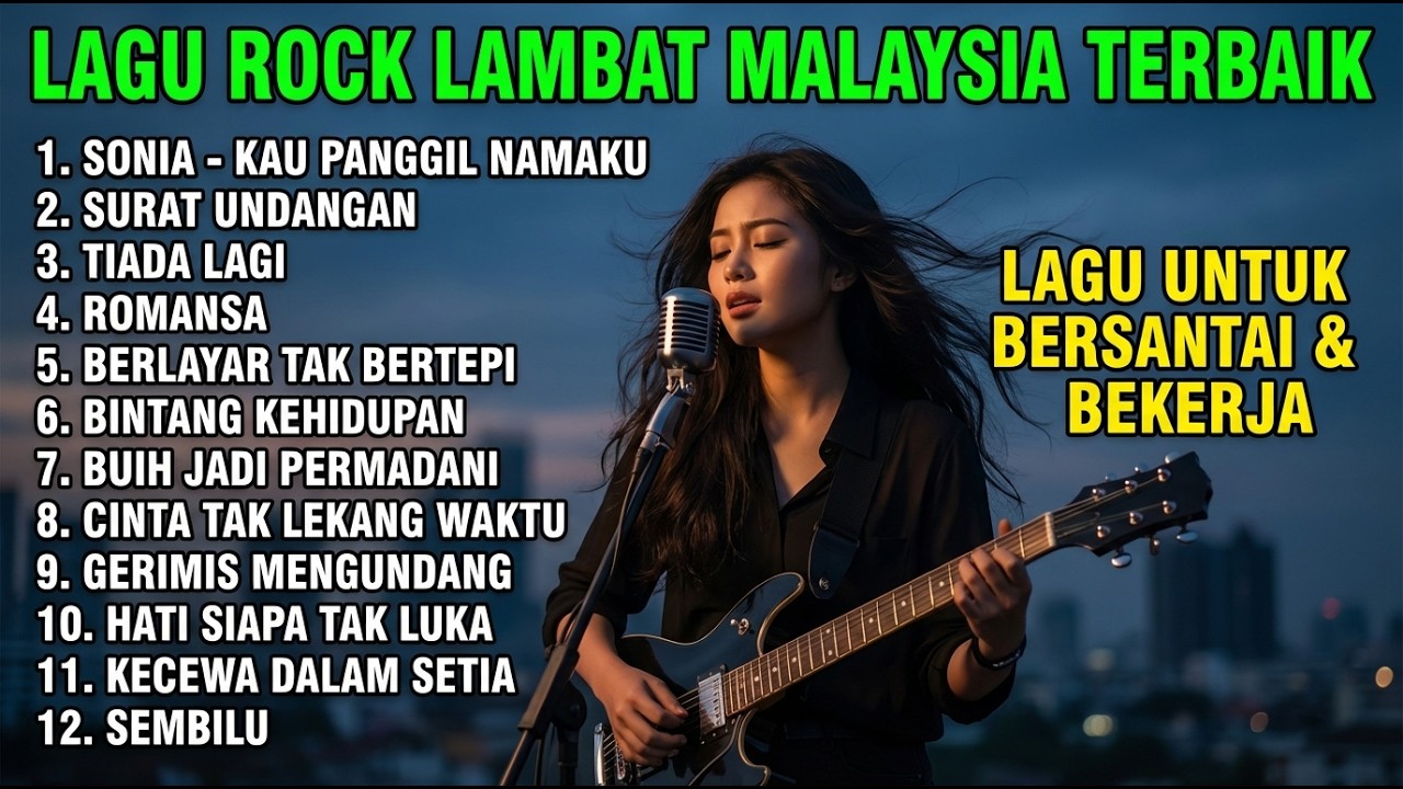 Kumpulan Lagu Slow Rock Nostalgia 90an 🔥 Temani Santai & Perjalanan