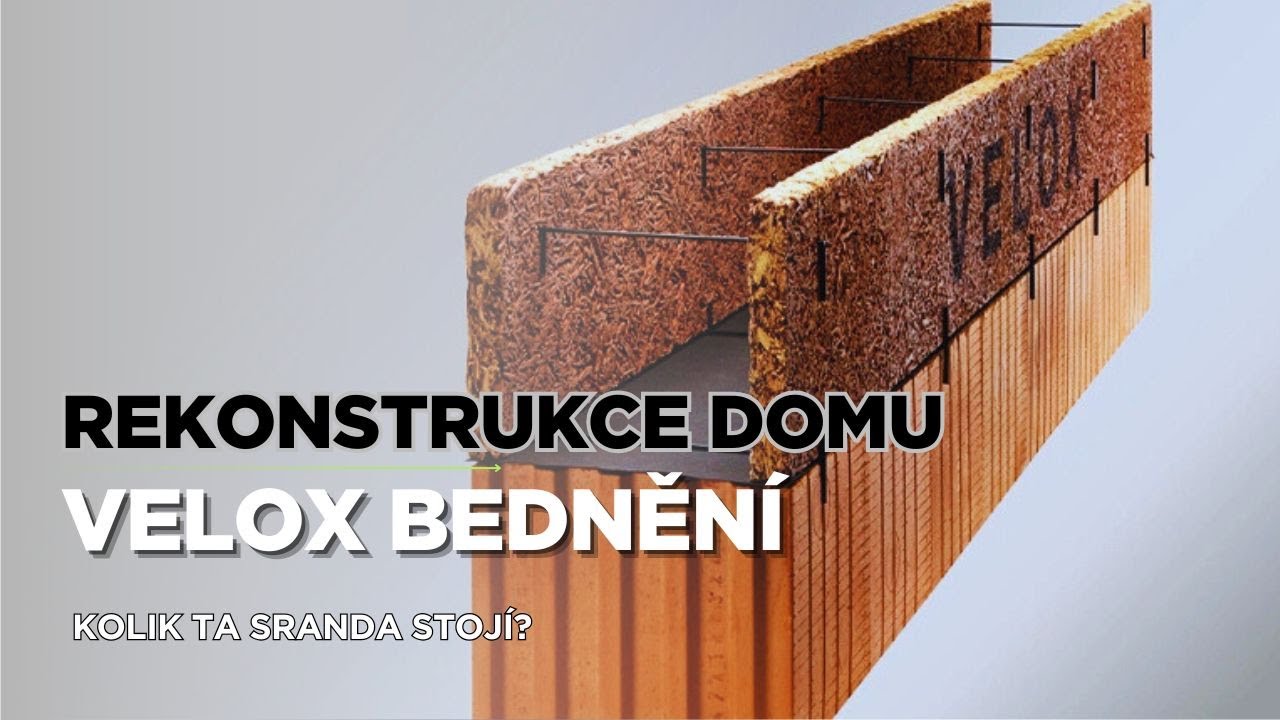 🔨 Velox bednění + další věnec! REKONSTRUKCE DOMU