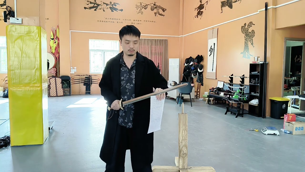 Longquan YaZi Tiger Sign Cutting Sword（Line B of LK Chen Sword）龙泉睚眦虎标斩剑（正楷B线产品）