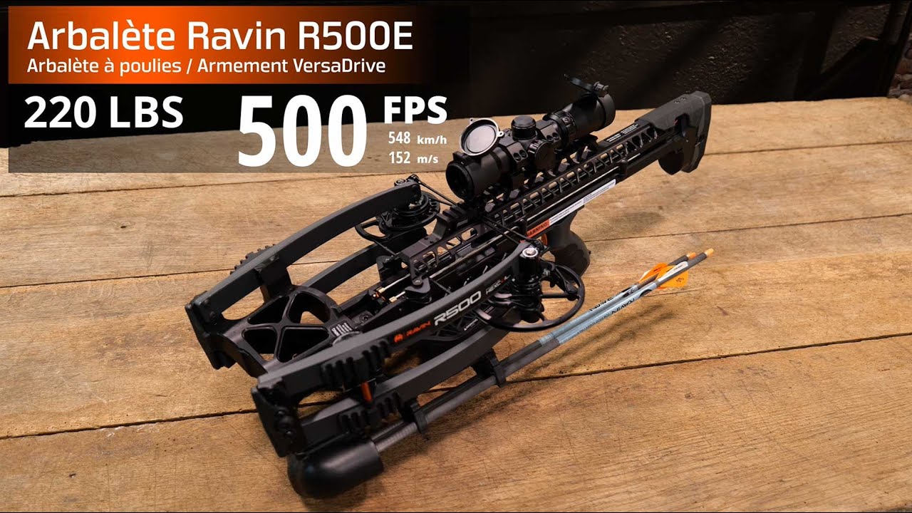 Arbalète Ravin R500 - Tuto et présentation complète de ce modèle incroyable !