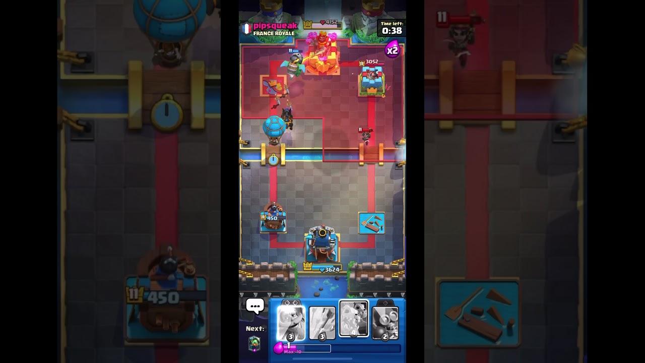 Try the highest win rate deck from royale api in double evolution tournament #shorts #clashroyale