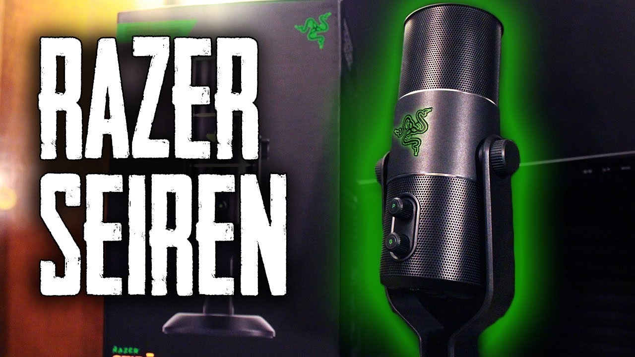 BEST MICROPHONE FOR GAMING? - RAZER SEIREN X REVIEW & UNBOXING