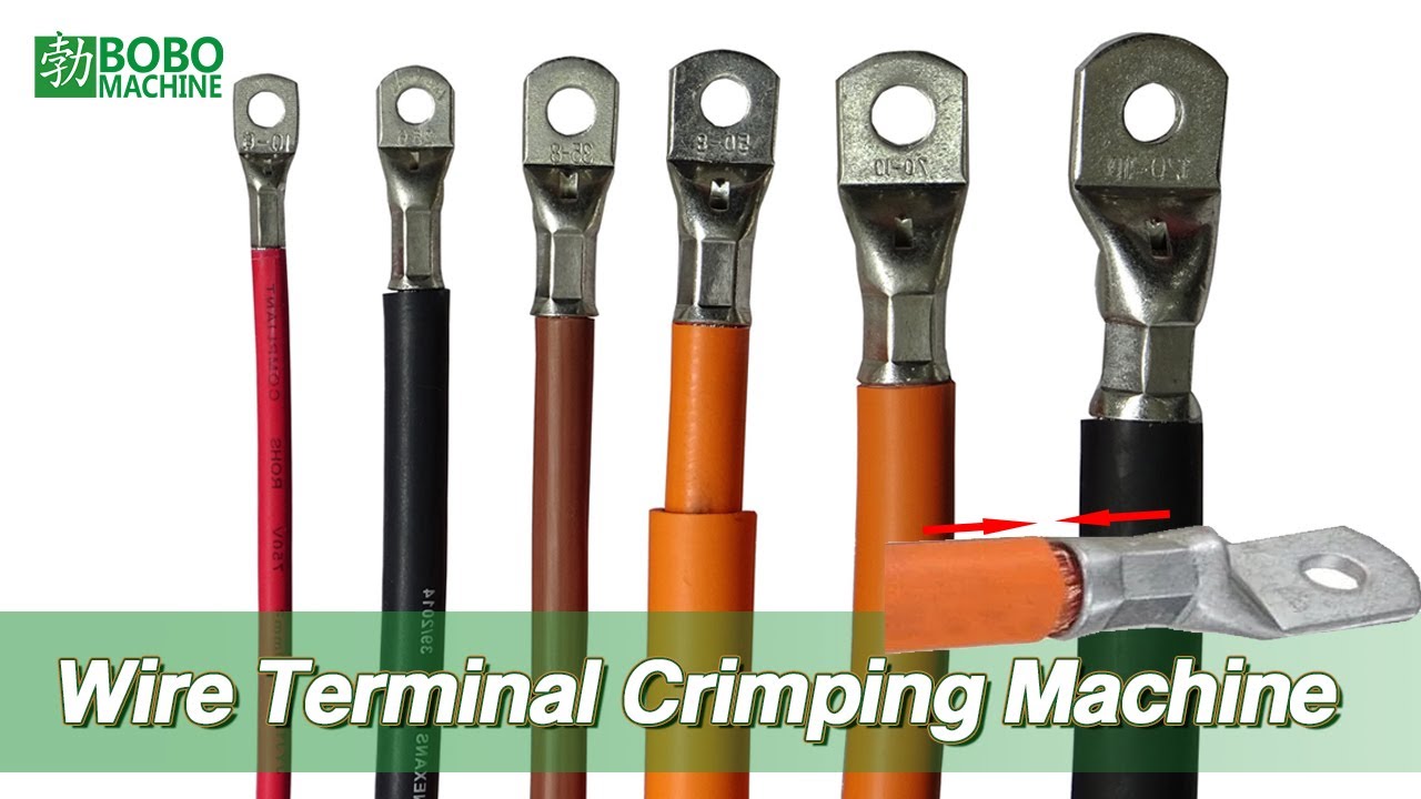 Automatic Wire Terminal Crimping Machine