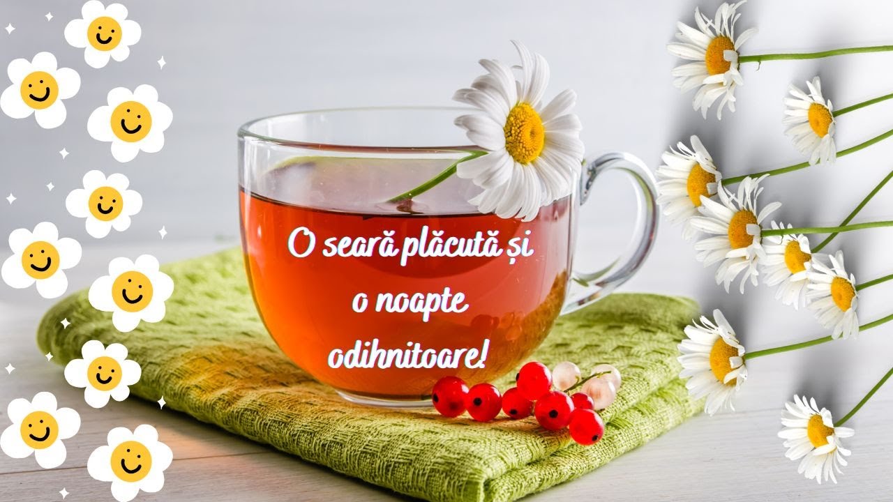 Buna seara, om frumos! O seara relaxanta si o noapte odihnitoare! Noapte buna, somn usor, vise line!