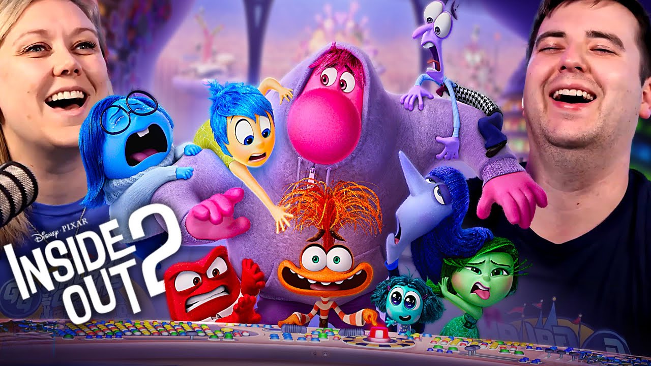 Головоломка 2 от PIXAR (2024) | Реакция на фильм: заставил нас поволноваться! | Disney
