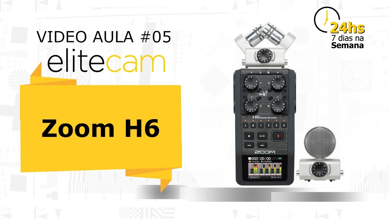 VIDEOAULA ZOOM H6 #05 UMA PASSADA GERAL PELO MENU