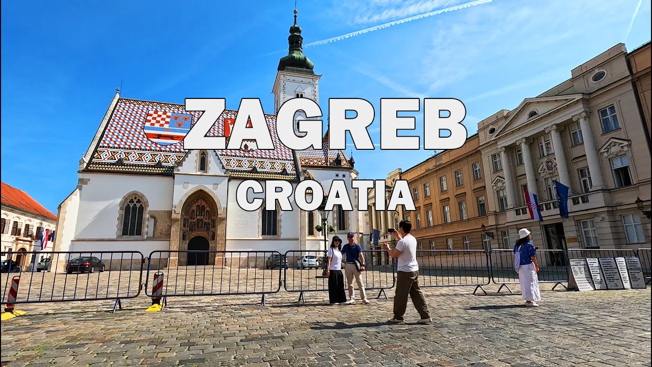 Zagreb, Croatia - Driving Tour 4K