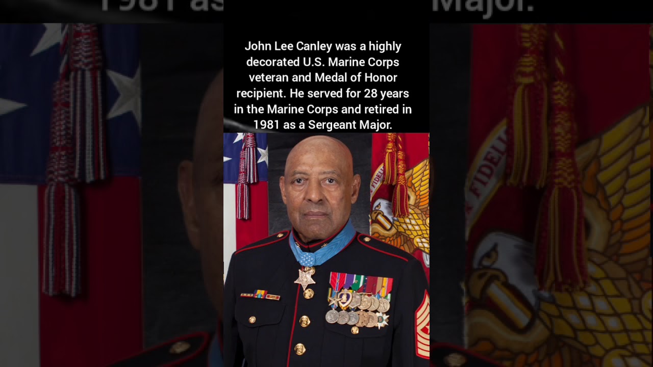 🇺🇸 Sgt. Maj. John L. Canley died on May 11, 2022, at age 84 #miltaryhistory