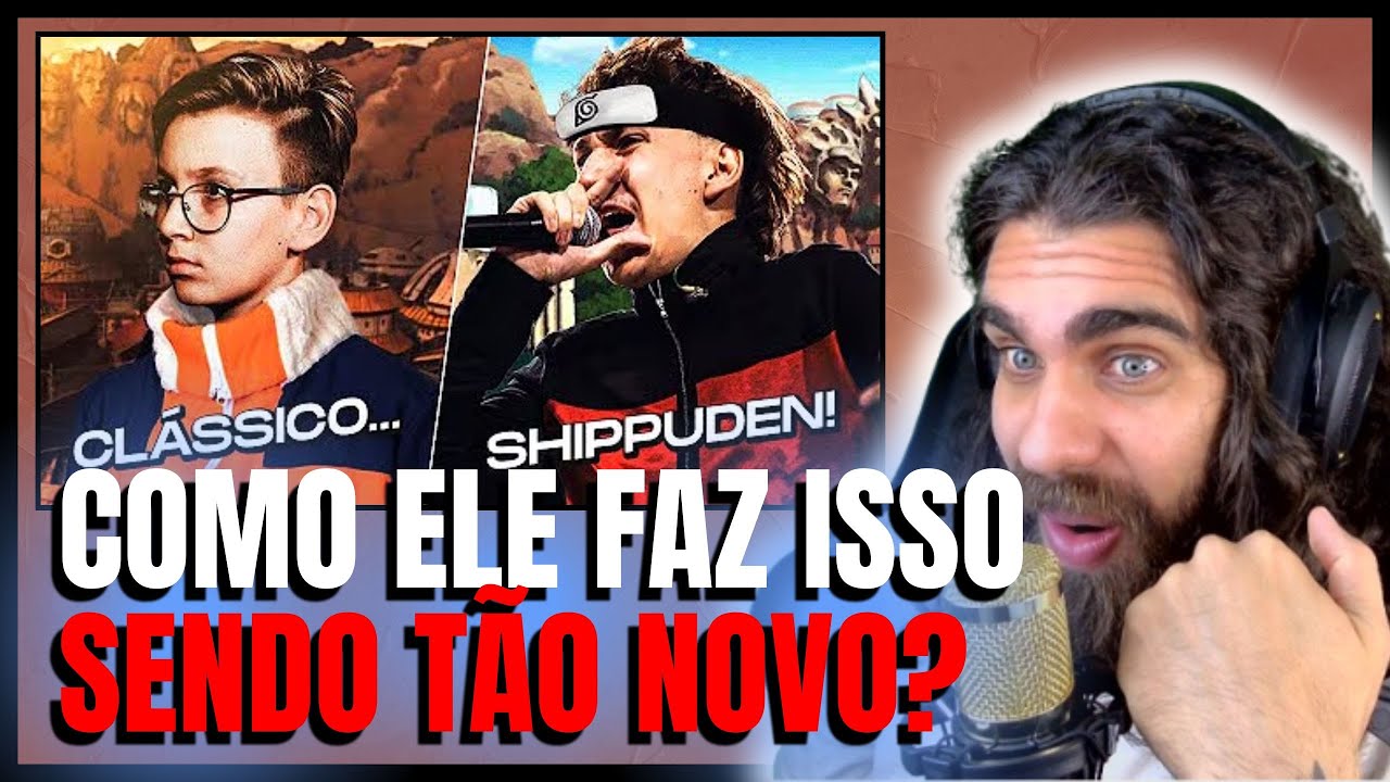 REACT LUCAS MEIRA - TAVIN, o NARUTO das BATALHAS DE RIMA!! 🍥