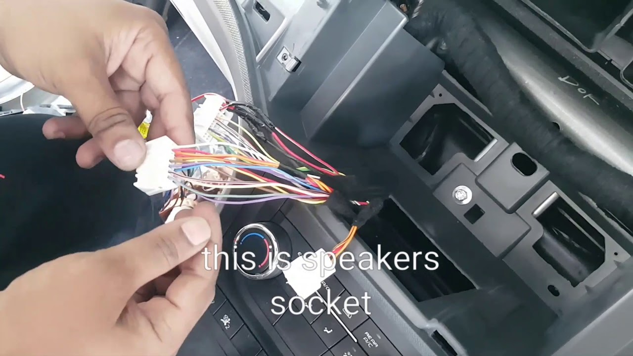 How to install Mahindra marazzo music system