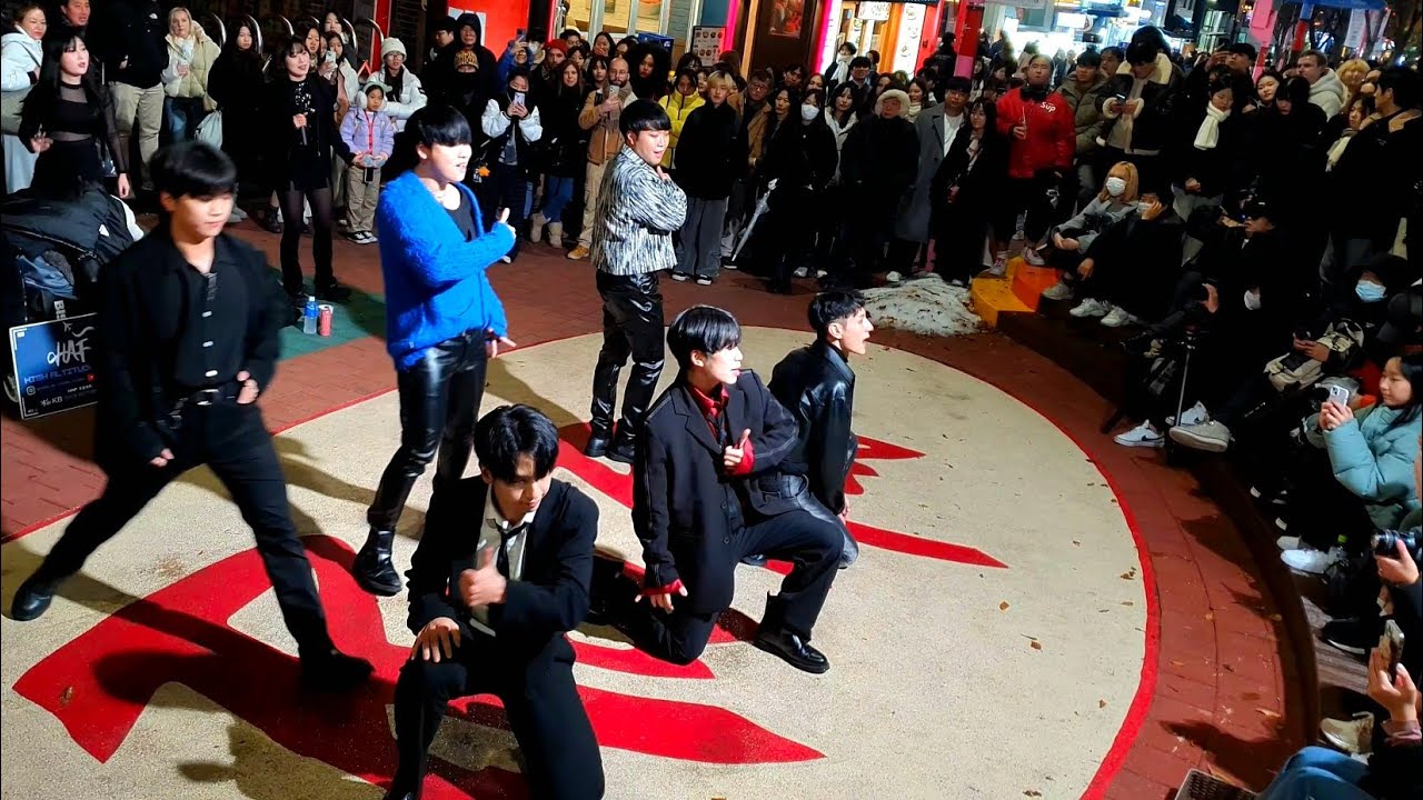 [STREET ARTIST] HAF. INTERACTIVE HONGDAE BUSKING. 241130.