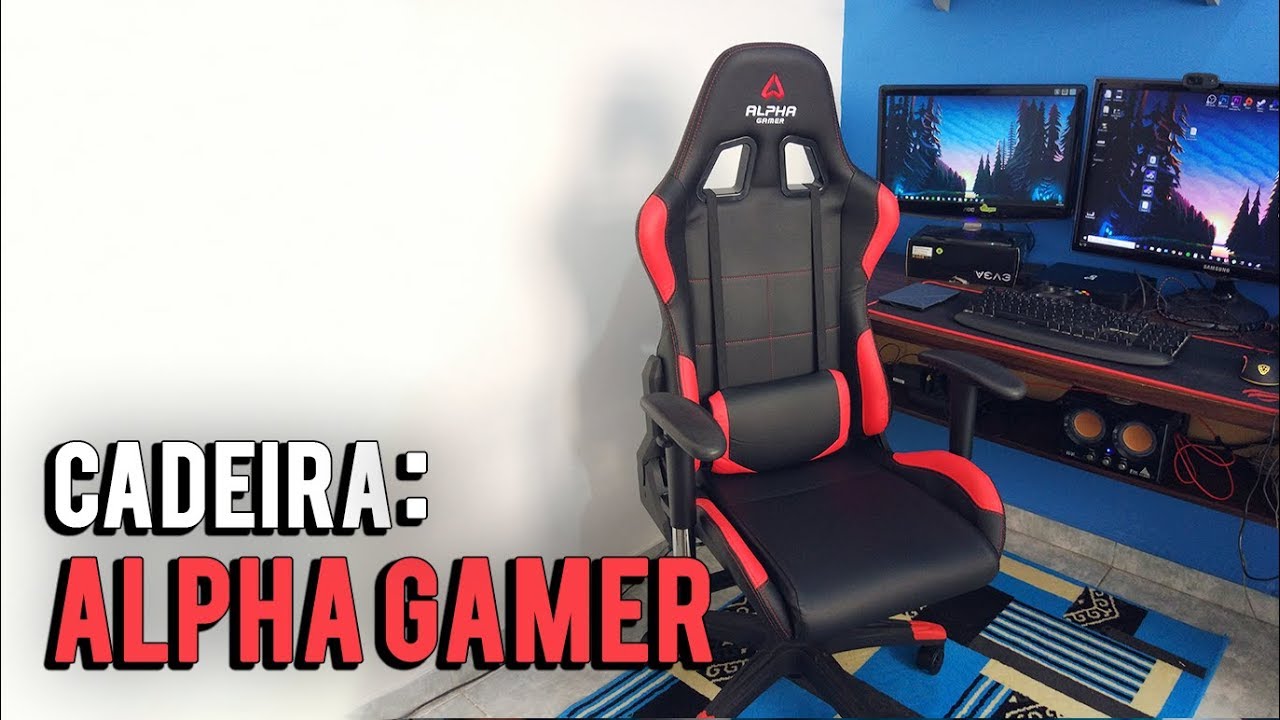 CADEIRA ALPHA GAMER VEGA: CUSTO BENEFÍCIO EXCELENTE !!!