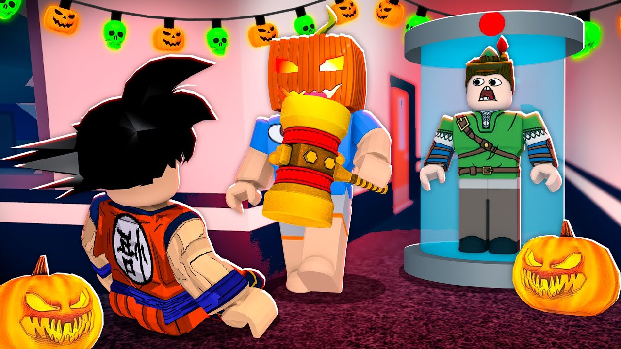 COMPREI O MARRETÃO DO HALLOWEEN ESPECIAL NO ROBLOX! (Flee the Facility)