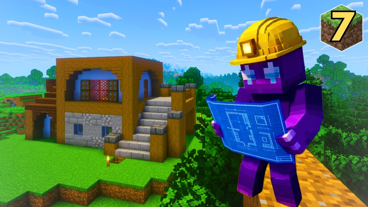 FINALMENTE PRENDE FORMA! La mia casa su Minecraft (Ep.7)