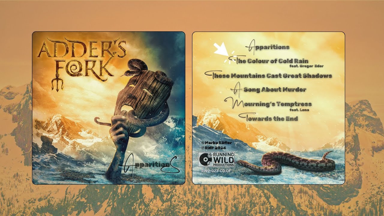 Adder's Fork - The Colour of Cold Rain feat. Gregor Eder - Official Audio